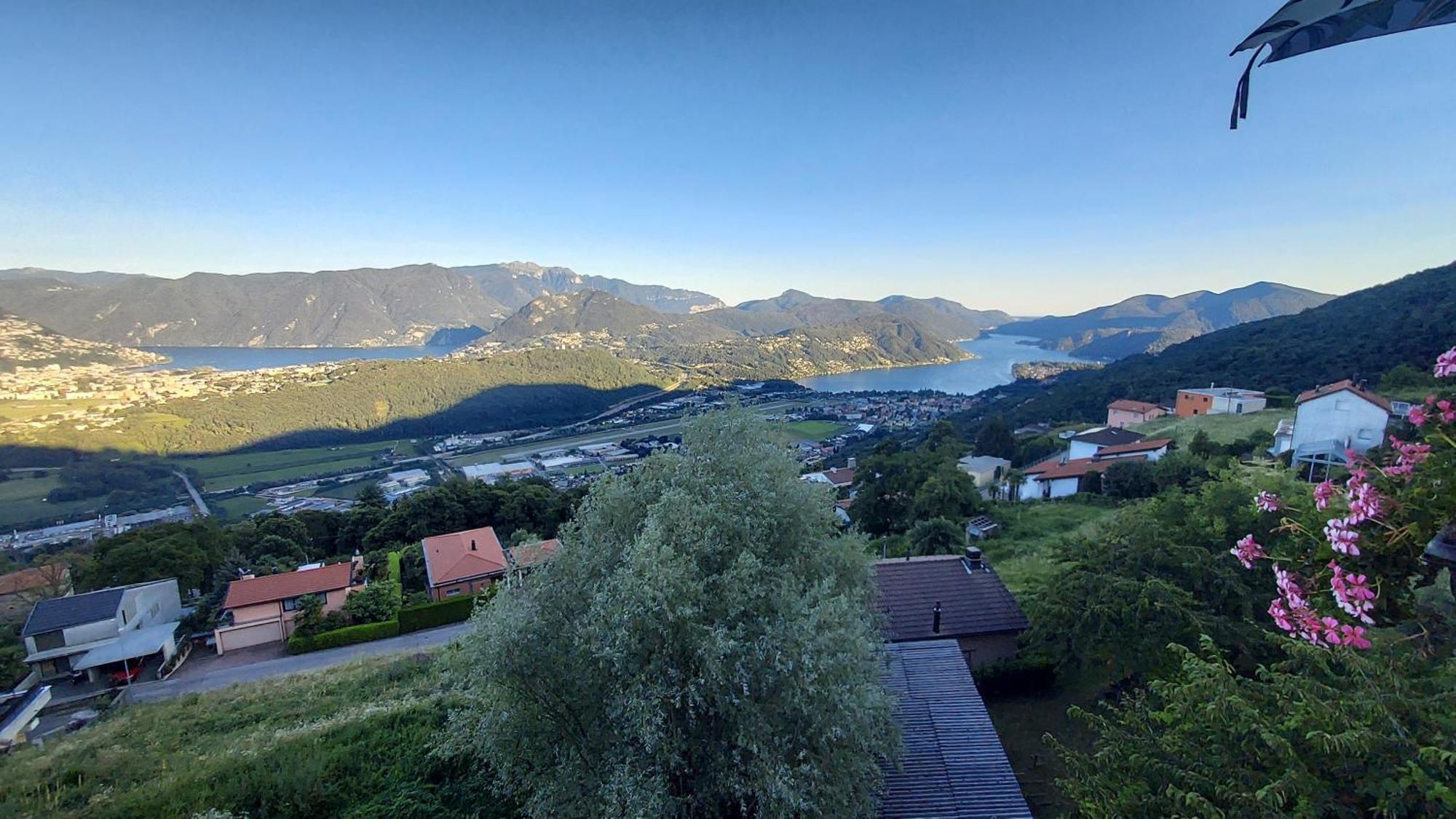 Entire Apartments With Stunning View Cademario Buitenkant foto